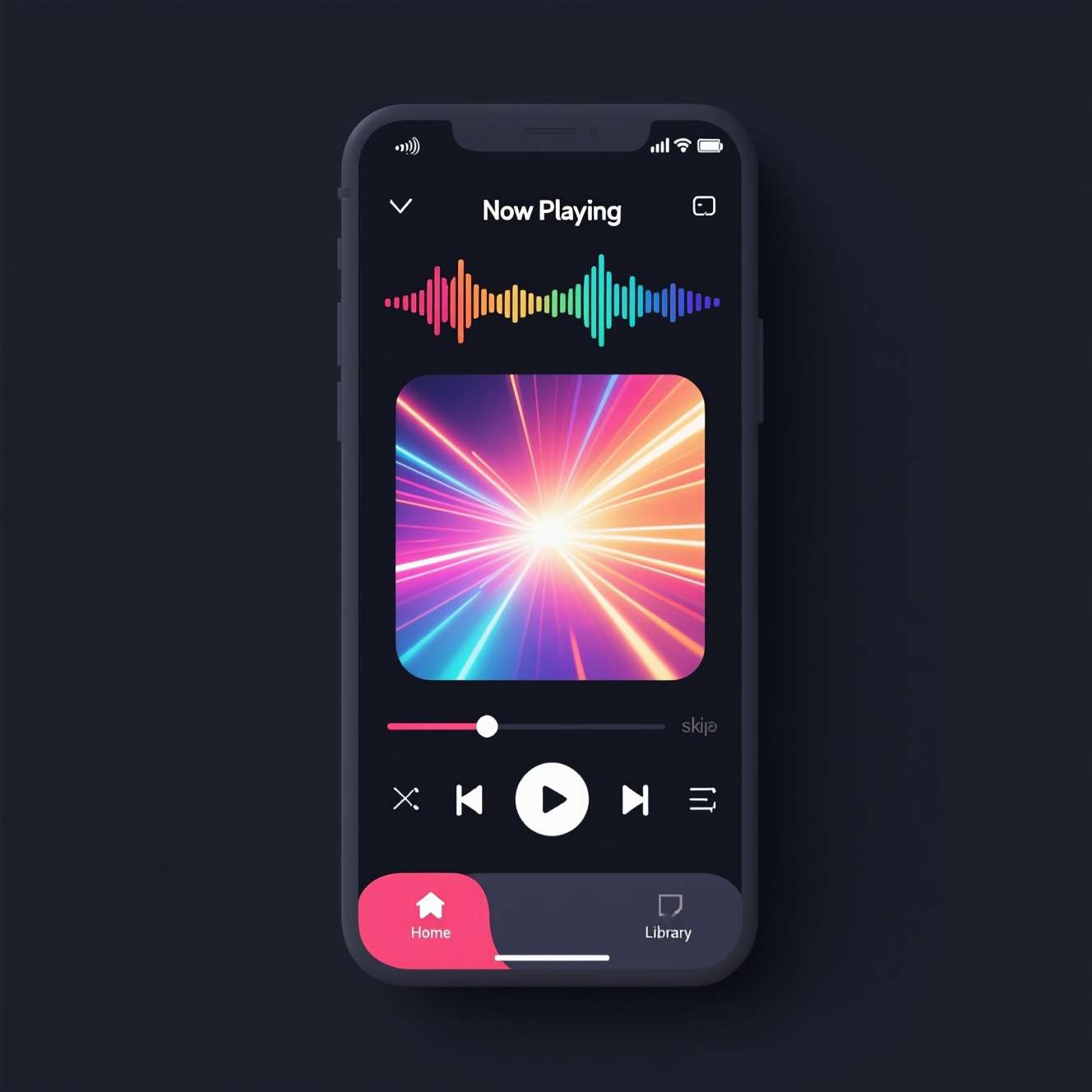SPMP Music App Interface